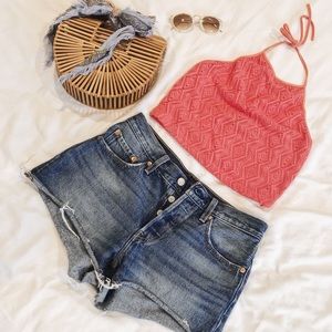 Levi Cutoff Shorts